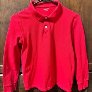 Old Navy Kids Bright Red Polo